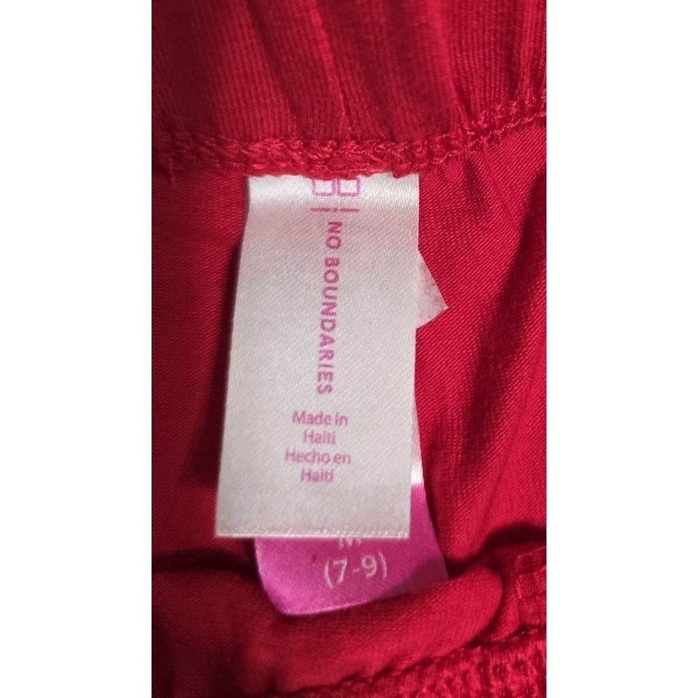 No Boundaries Women's Medium (7-9) Red Leggings - Picture 6 of 8